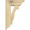 Ekena Millwork Balboa Traditional Rough Sawn Bracket w/ Offset Brace, Douglas Fir, 6"W x 14"D x 22"H BKT0604X14X22BOA01RDF - alternate 3